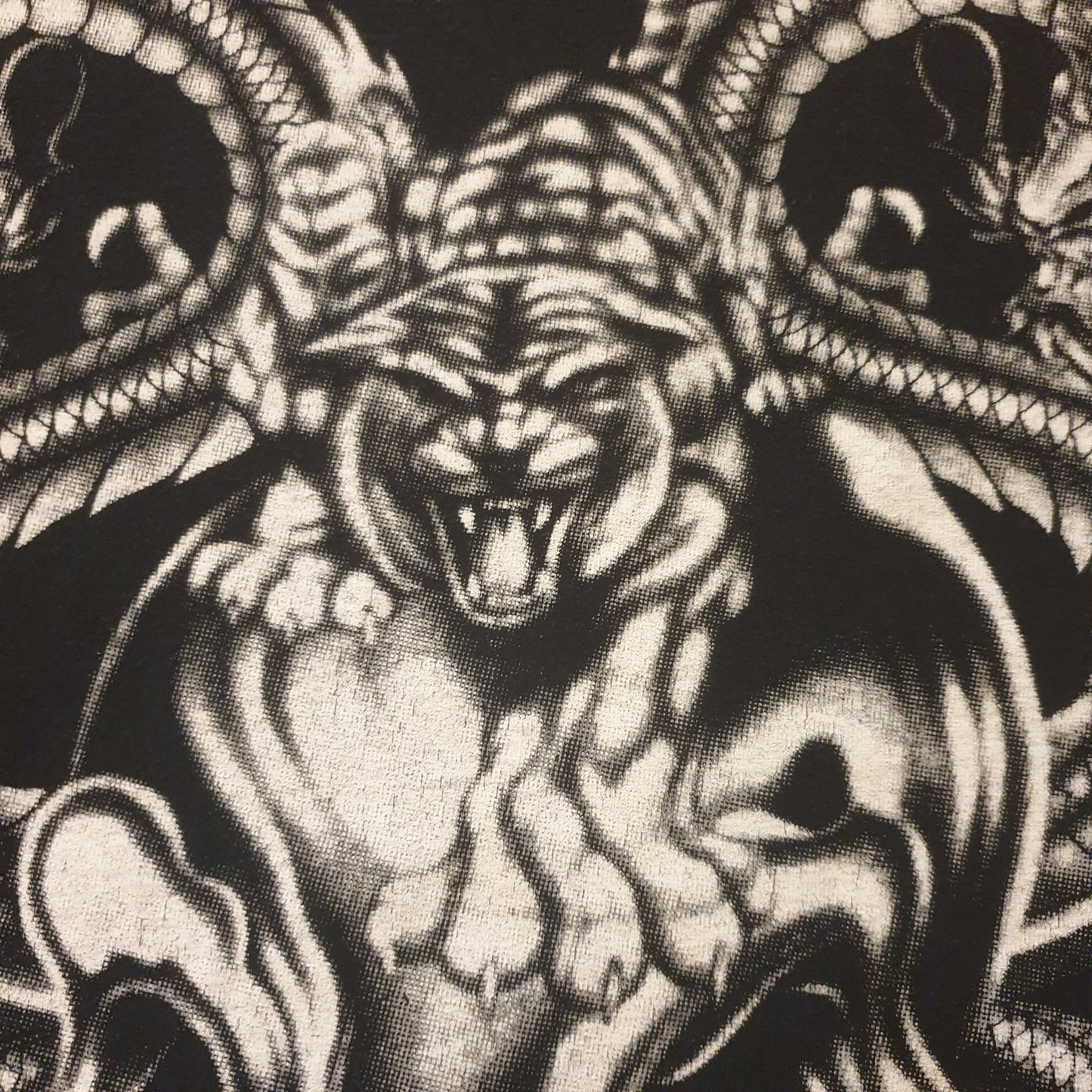 Skeleton-Tiger T-Shirt L