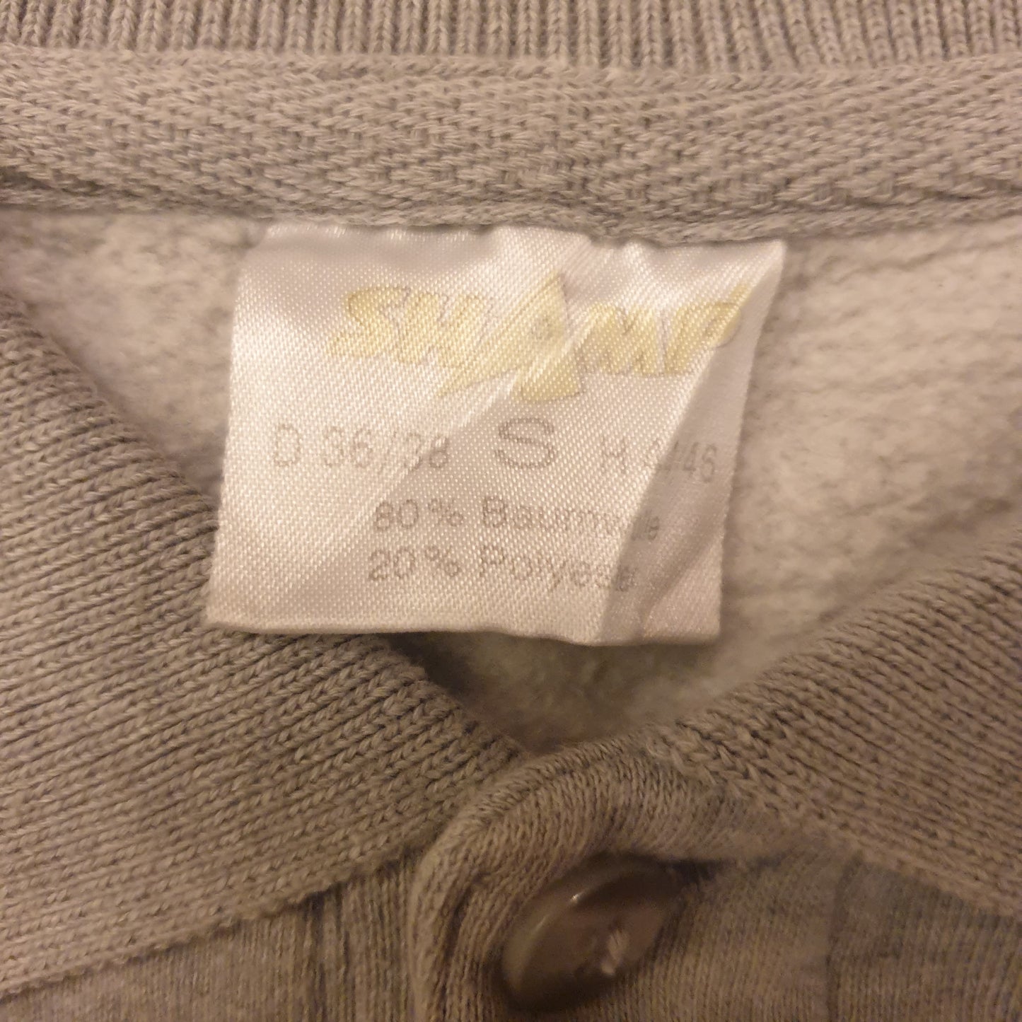 90's Shamp Long Sleeve Polo M