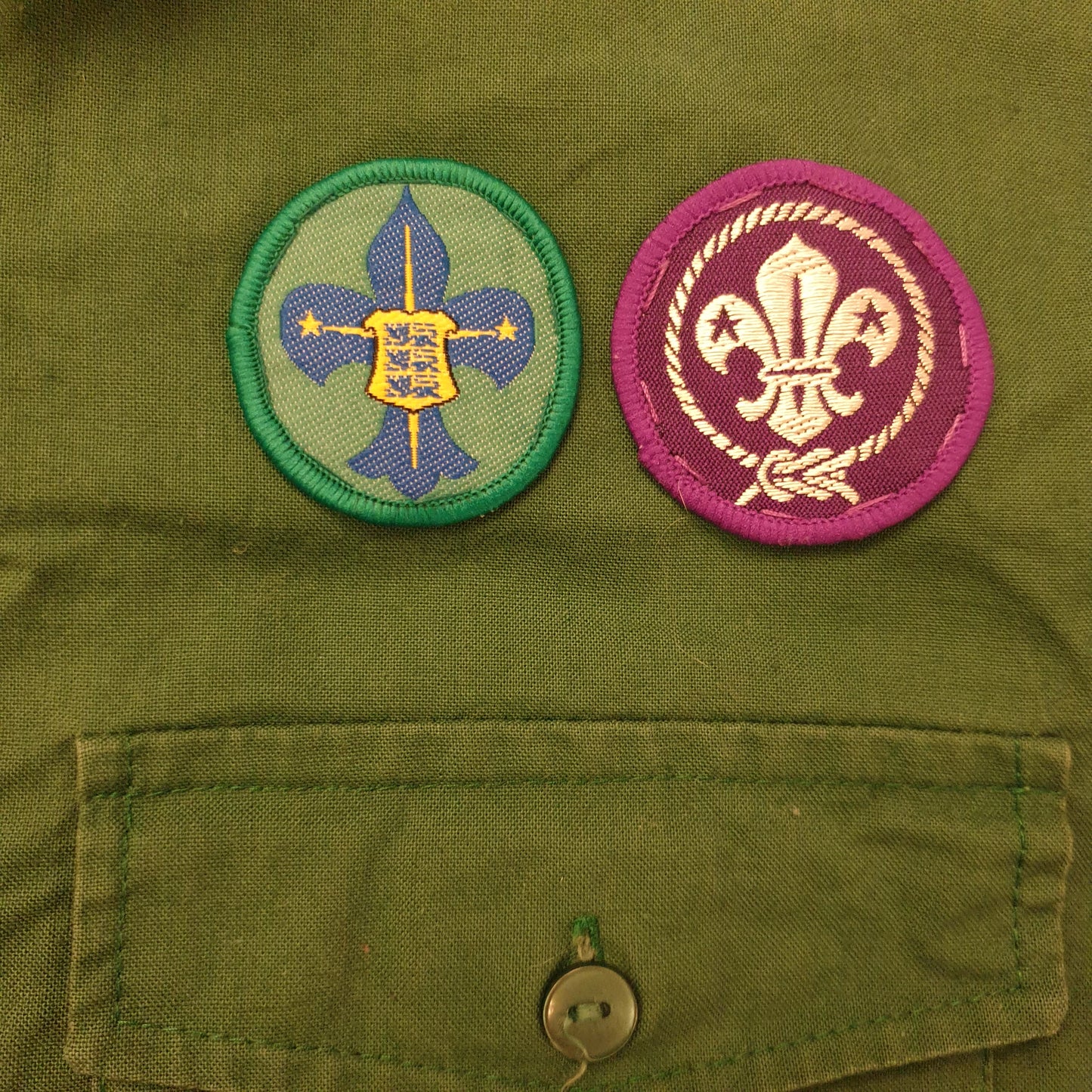 90's Estonian Scouting Shirt S