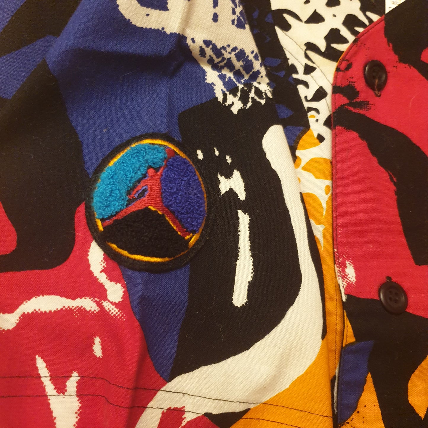 Early 90's Nike Air Jordan Baseball Jersey Aqua 8 M