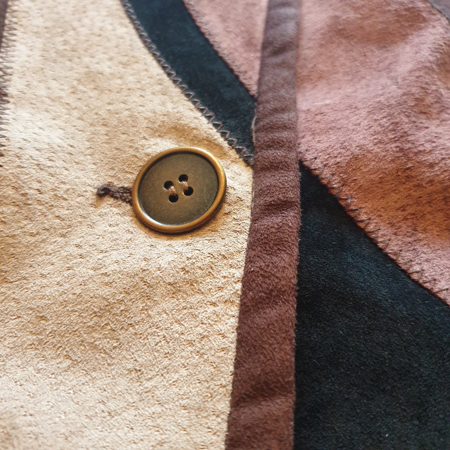 Leather Coat Jacket M