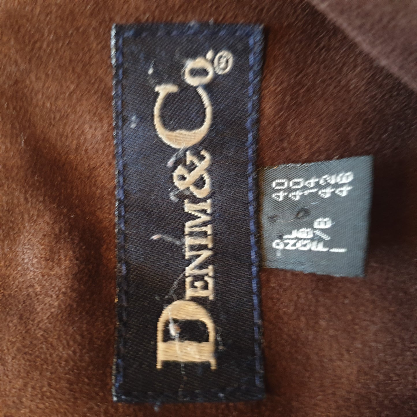 Leather Coat Jacket M