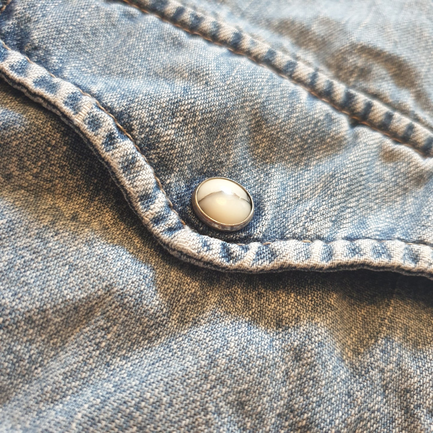 Vintage Denim Shirt S