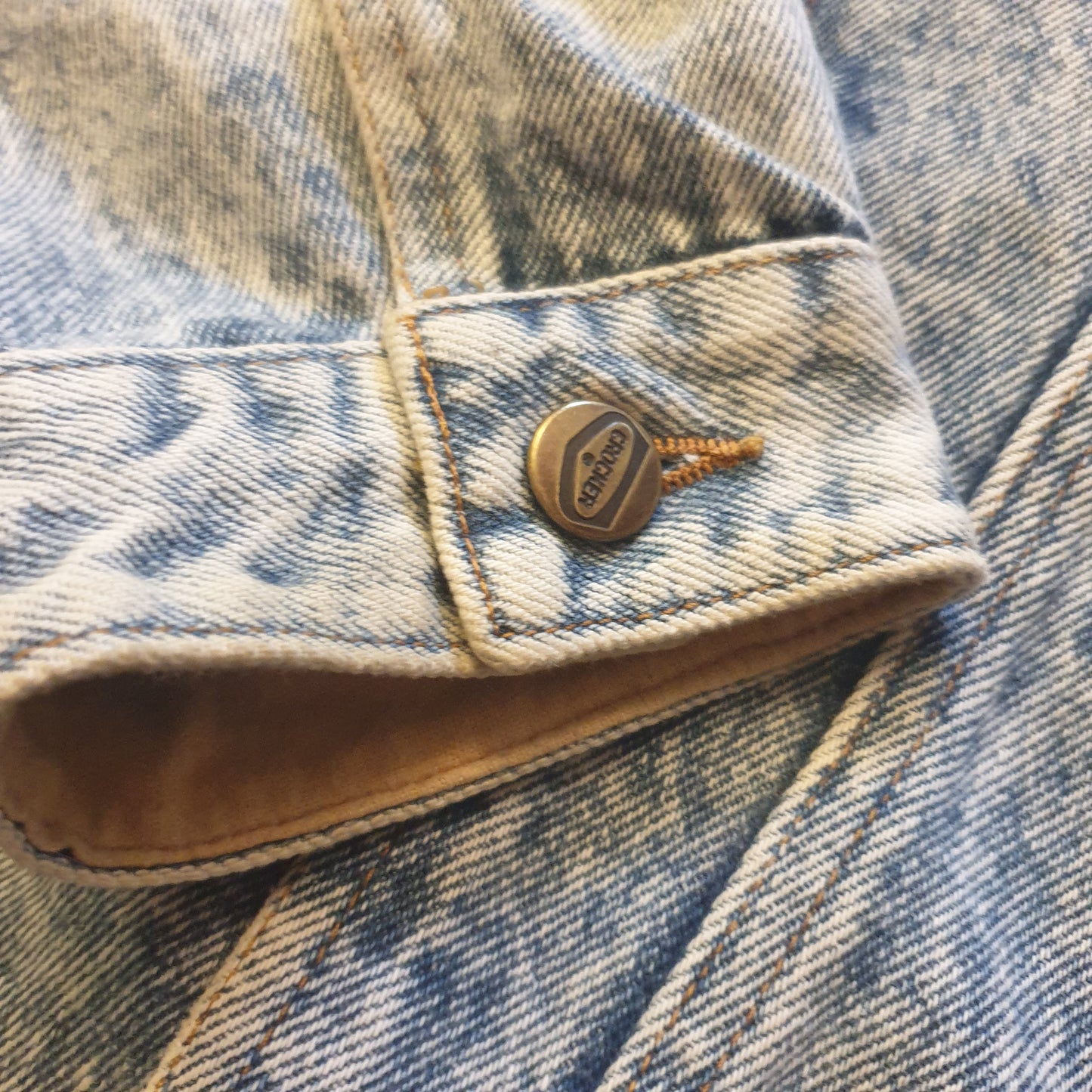 Vintage CROCKER Denim Jacket XL