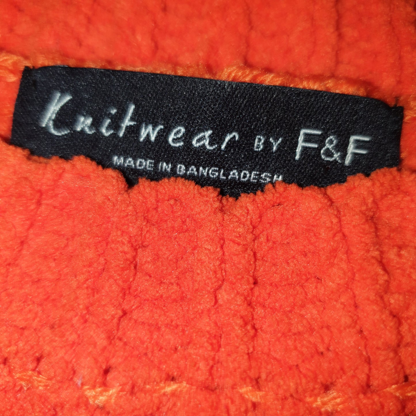 Orange Sweater S