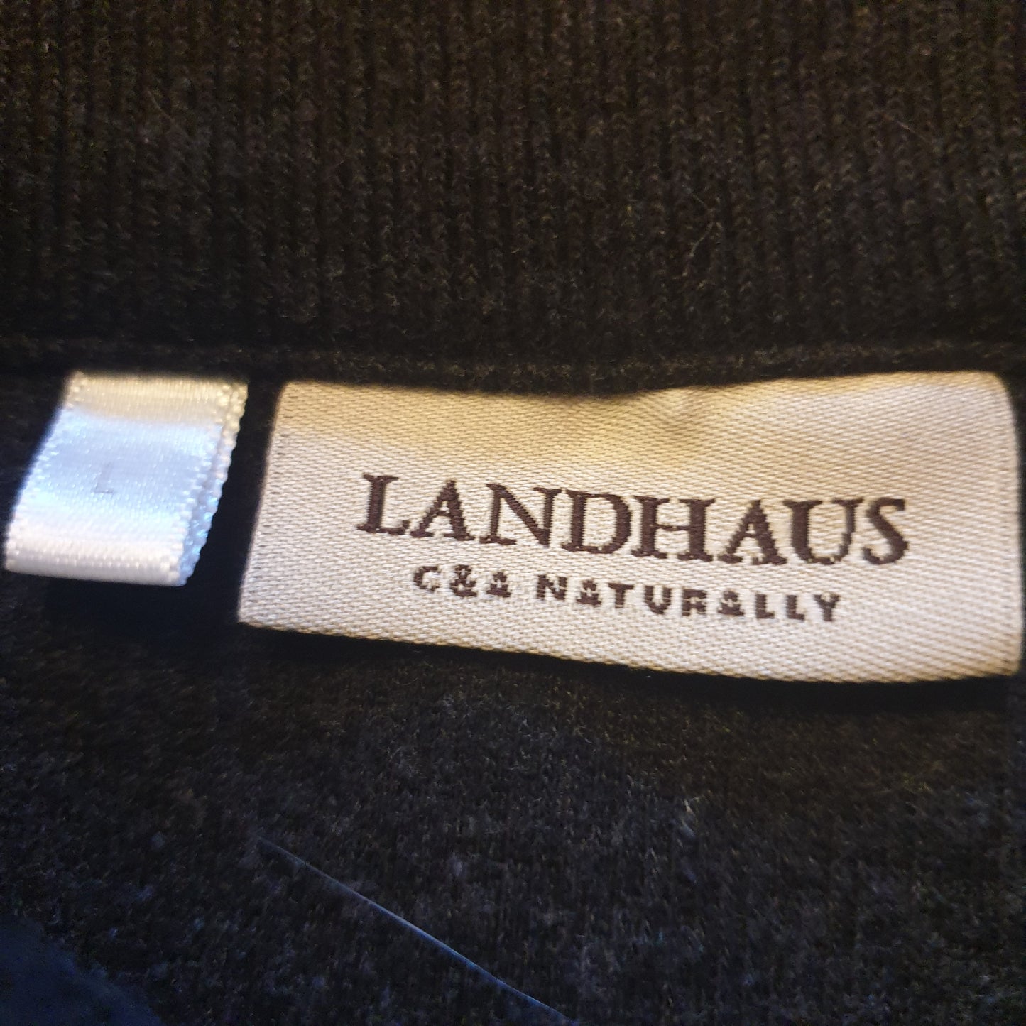 Vintage Landhaus Long Sleeve Polo M