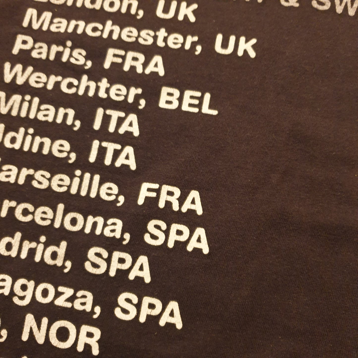 2008 Madonna Tour T-Shirt L