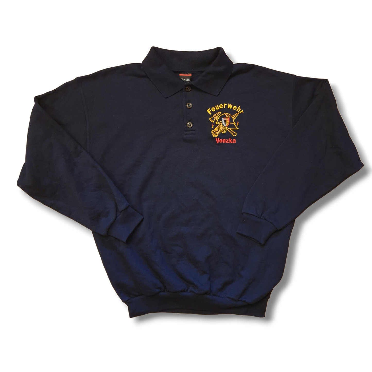 Firefighter Long Sleeve Polo M