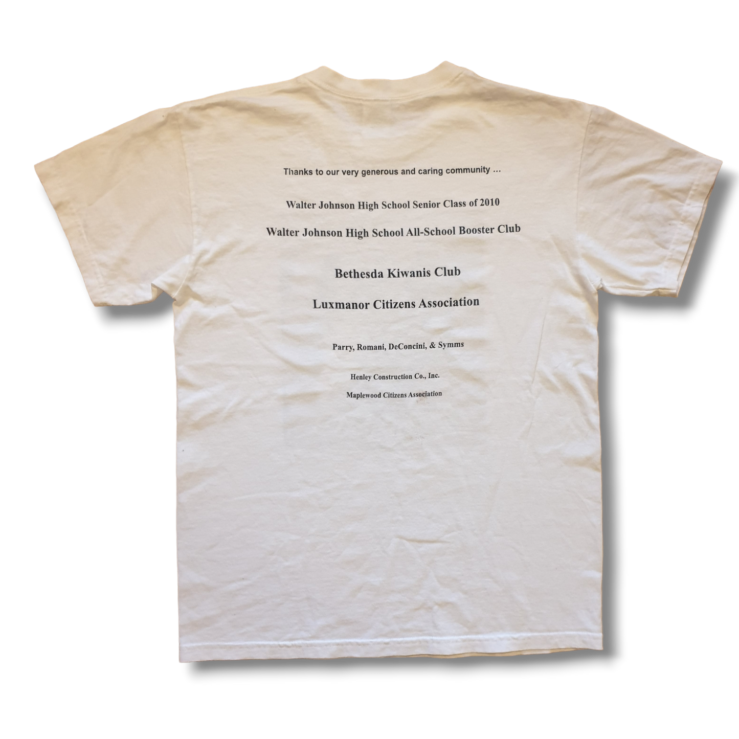 2010 High School T-Shirt M