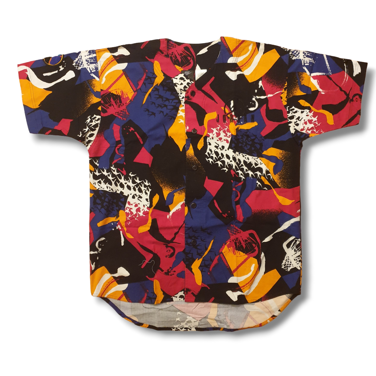 Early 90's Nike Air Jordan Baseball Jersey Aqua 8 M