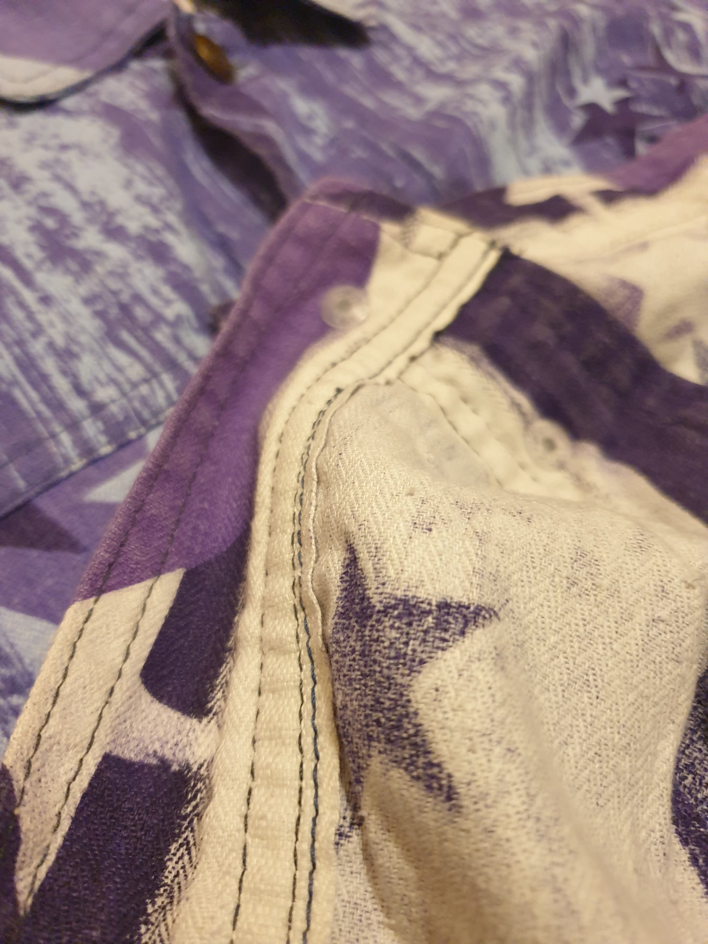80's Texas Shirt / Light Jacket L