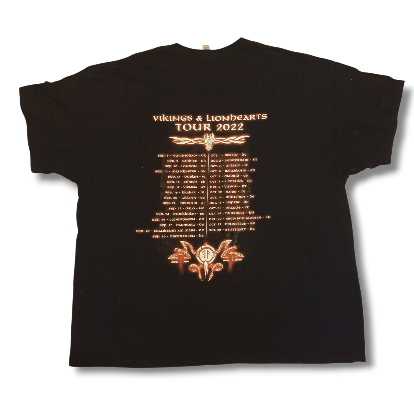 Amon Amarch 2022 Tour T-Shirt XXL
