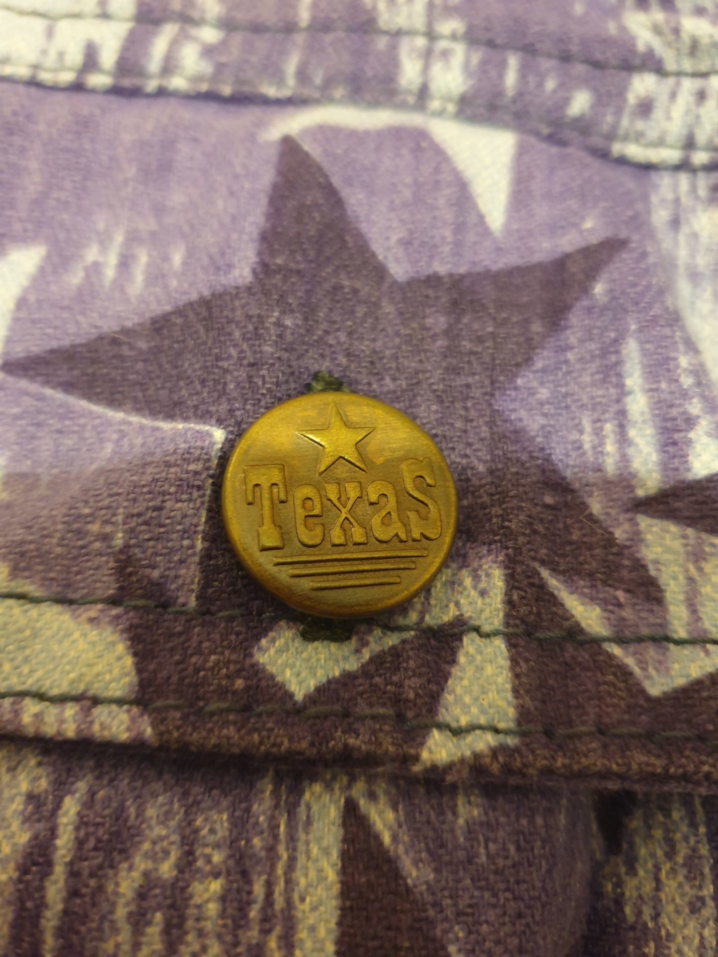 80's Texas Shirt / Light Jacket L