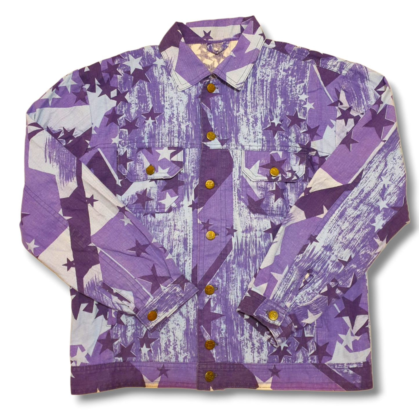 80's Texas Shirt / Light Jacket L