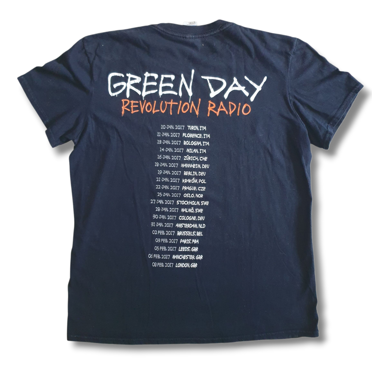 2017 Tour Green Day T-Shirt S