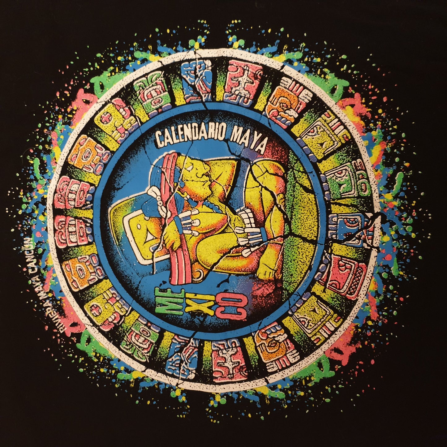 Maya Calendar T-Shirt L
