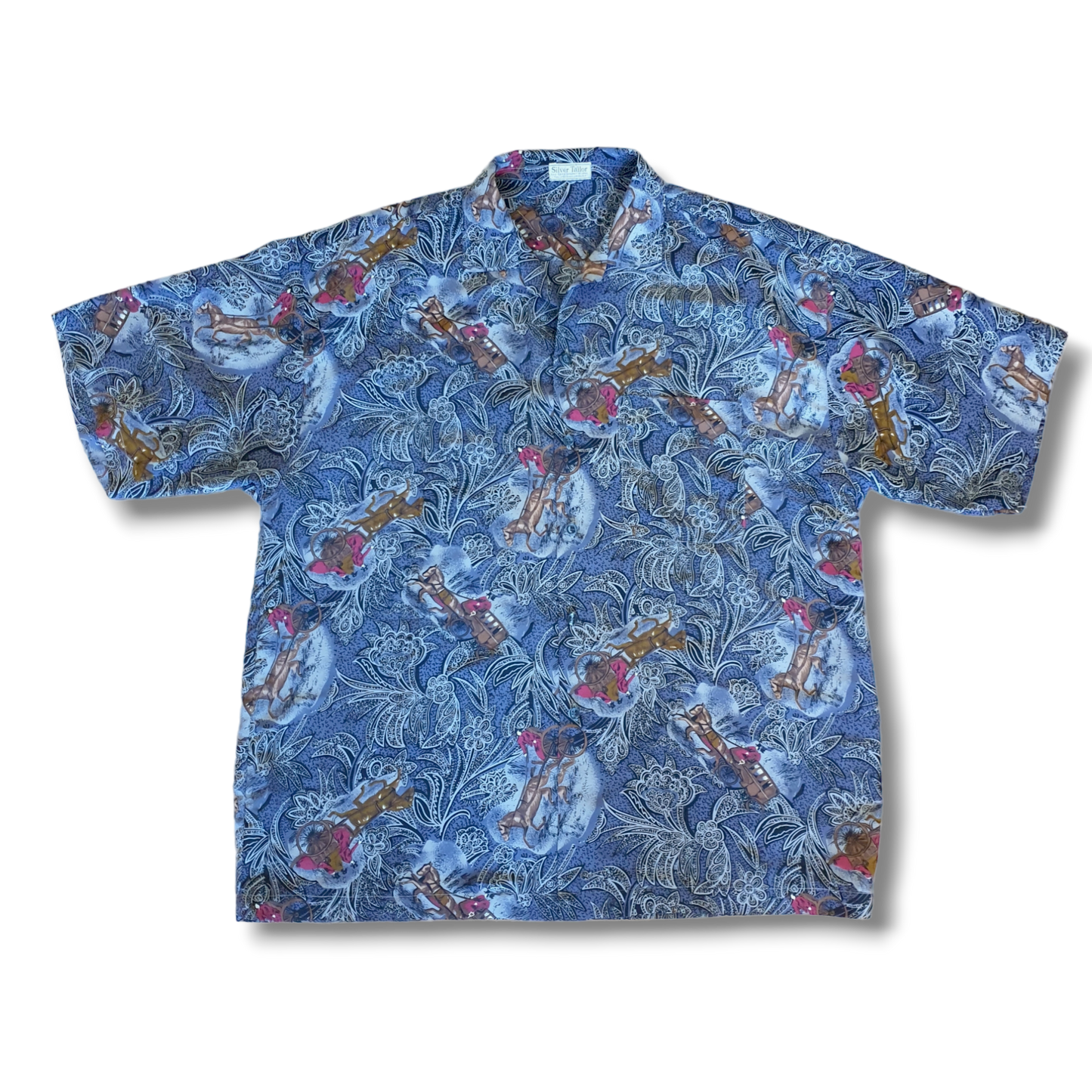 Vintage Silver Tailor Shirt XL-XXL