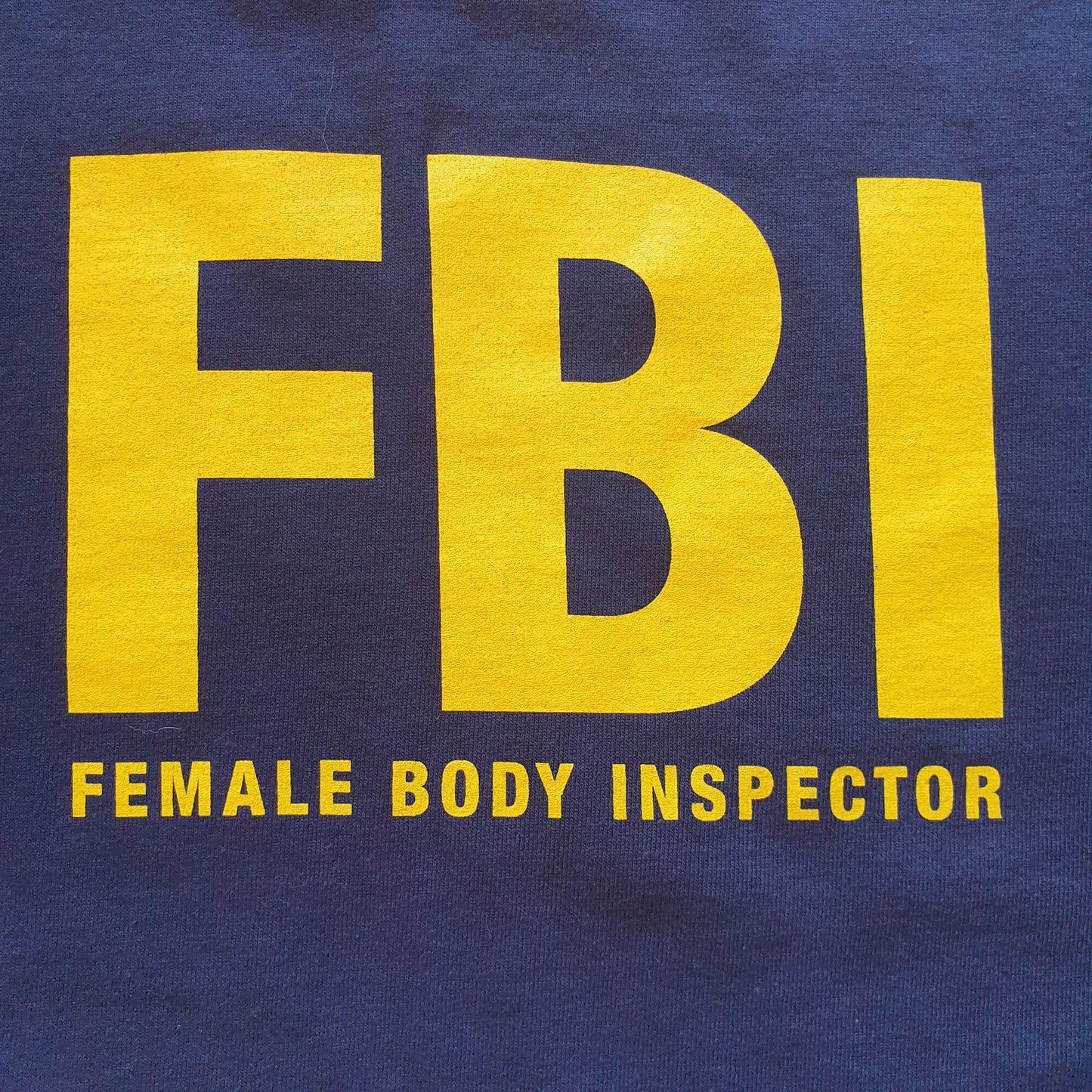 Female Body Inspector T-Shirt XL