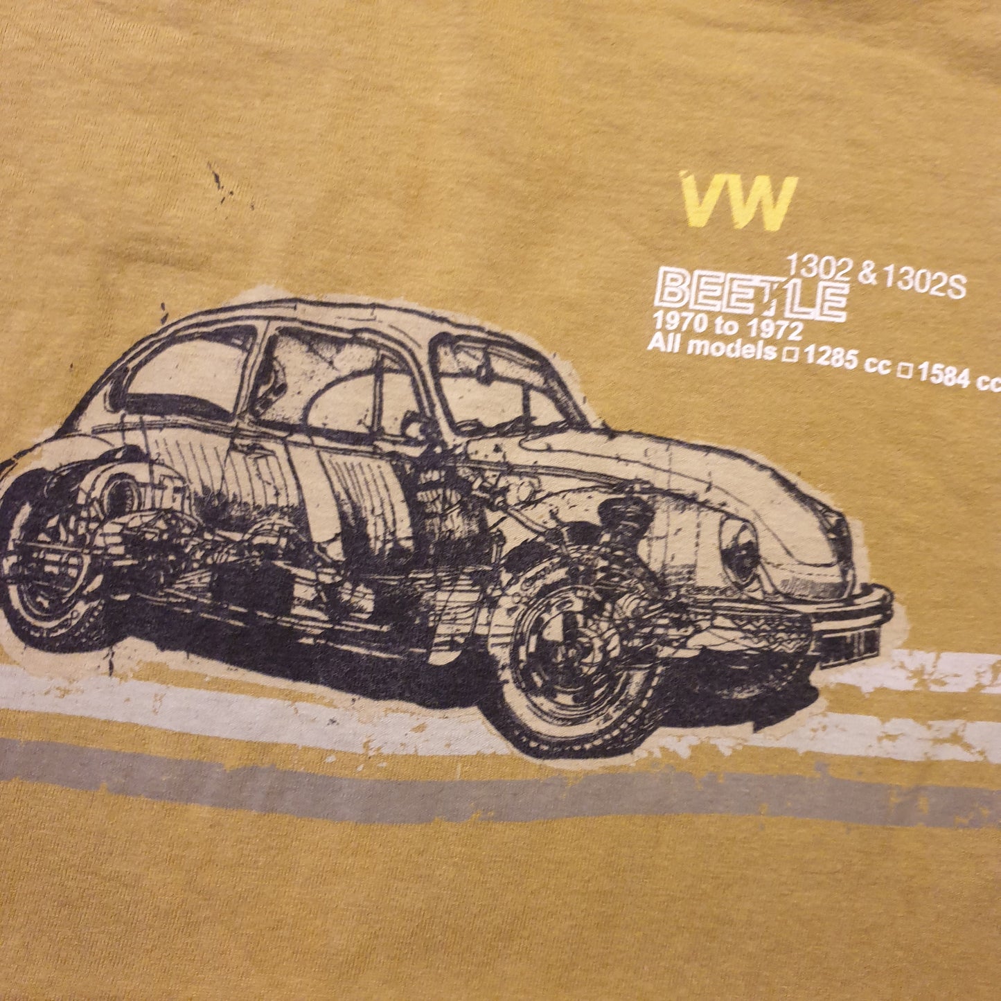 Haynes Car T-Shirt S