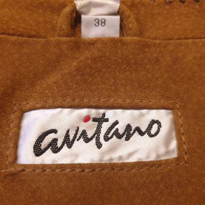 90's Avitano Leather Vest M