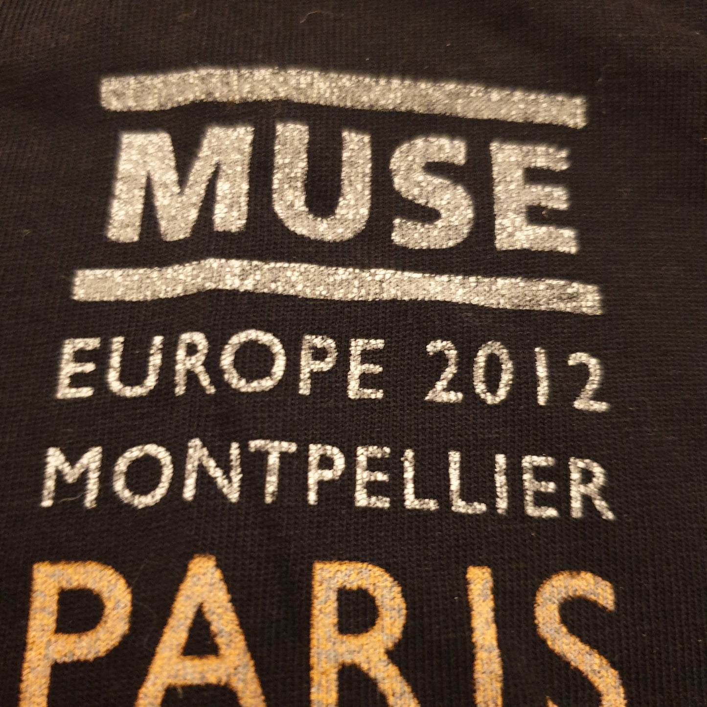 2012 Tour MUSE T-Shirt M