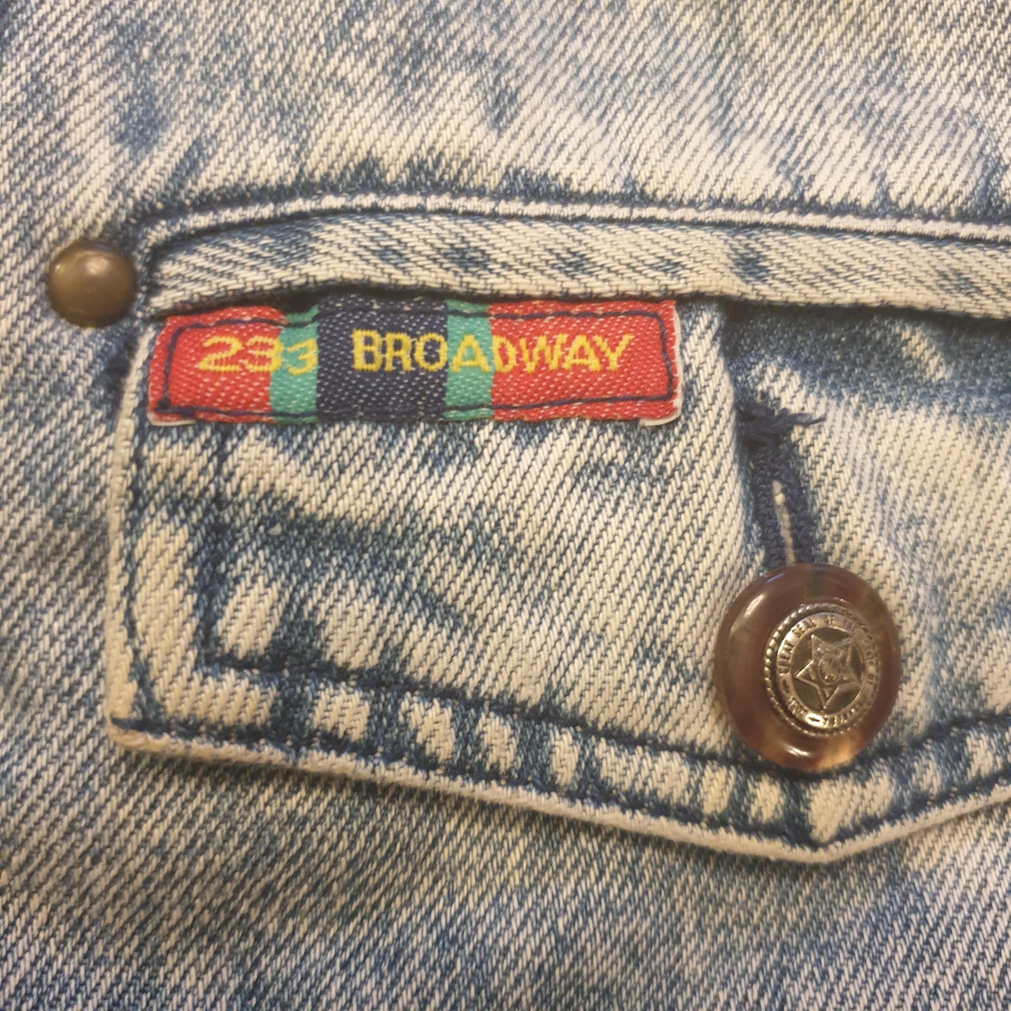 Vintage 233 Broadway Denim Jacket M-L