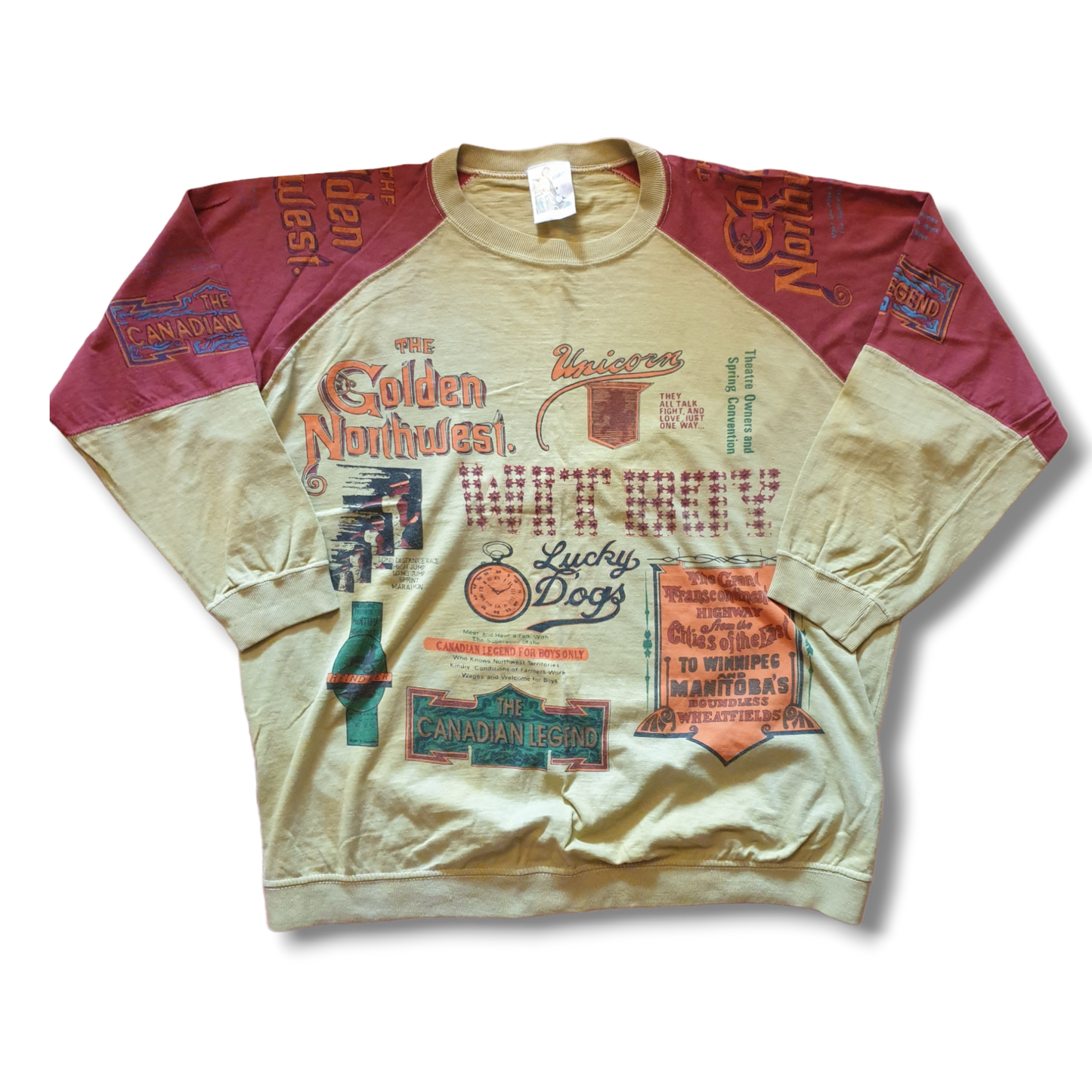 ANKAL Thin Sweatshirt (80s-90s) M