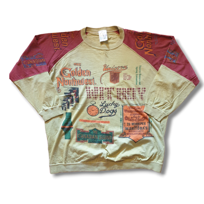ANKAL Thin Sweatshirt (80s-90s) M