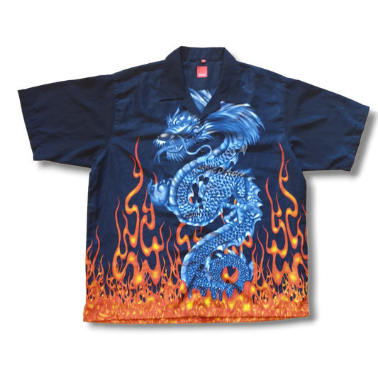 00's Dragon Shirt L