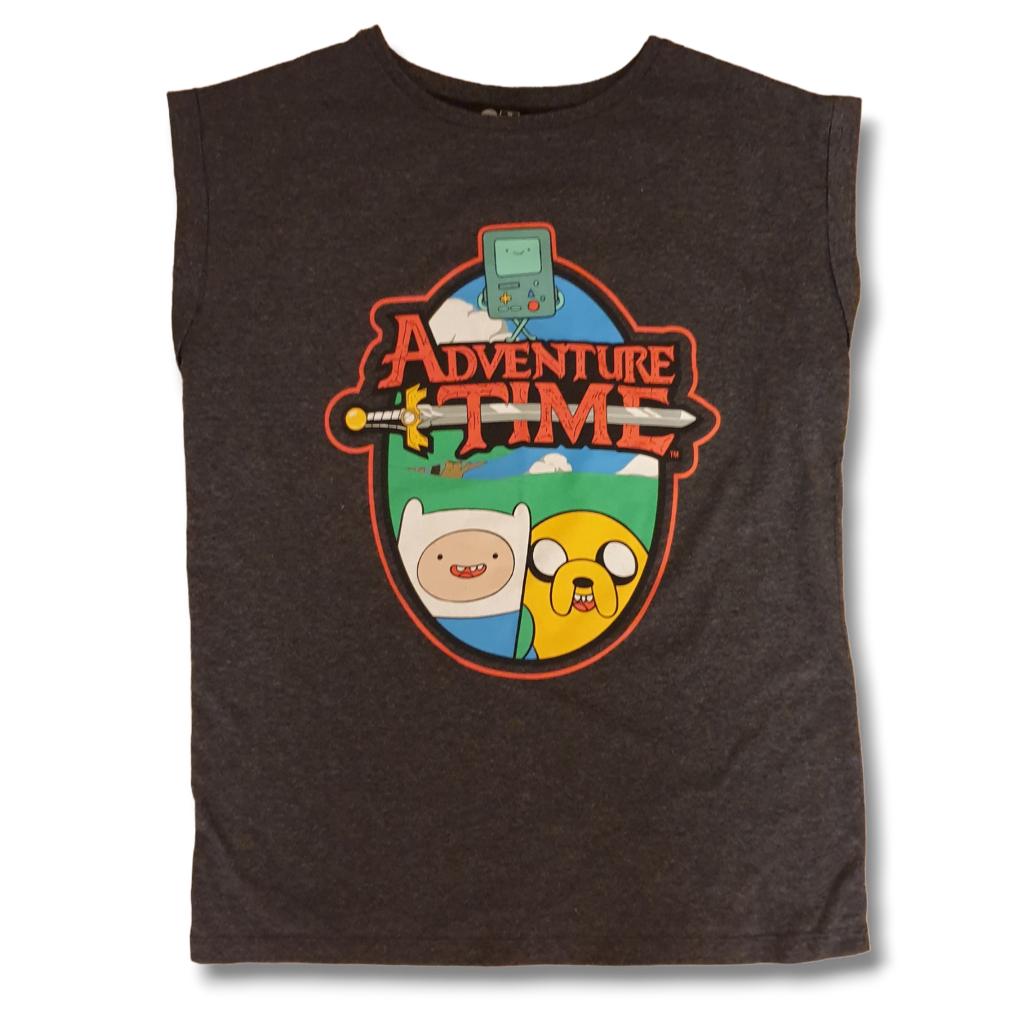 Adventure Time No sleeves T-Shirt XS