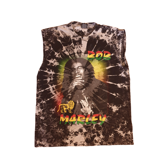 Bob Marley No Sleeves T-Shirt M