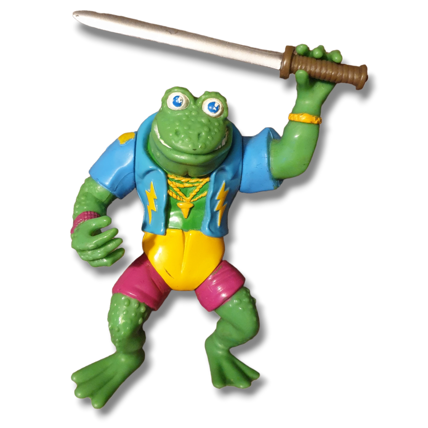 1989 TMNT Genghis Frog Hasbro Figure