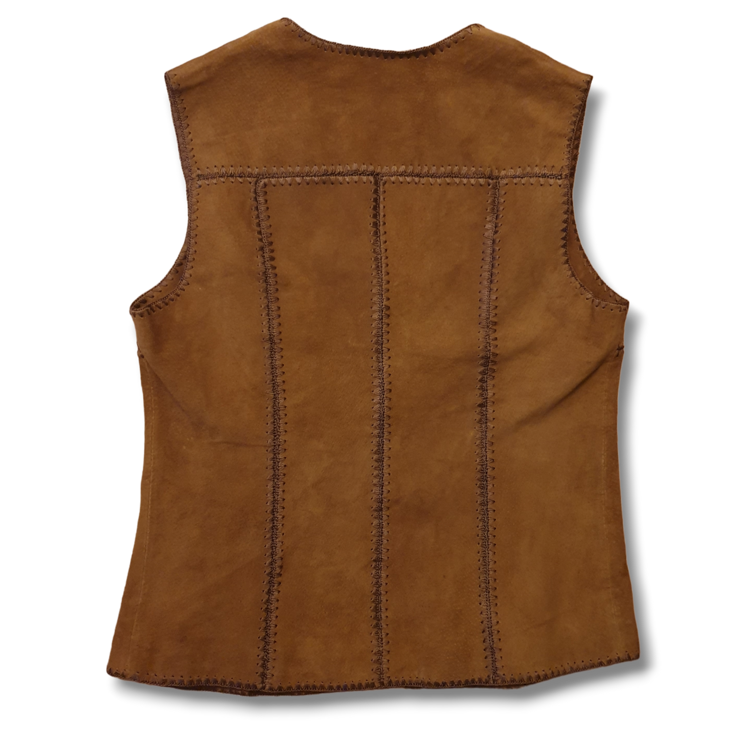 90's Avitano Leather Vest M