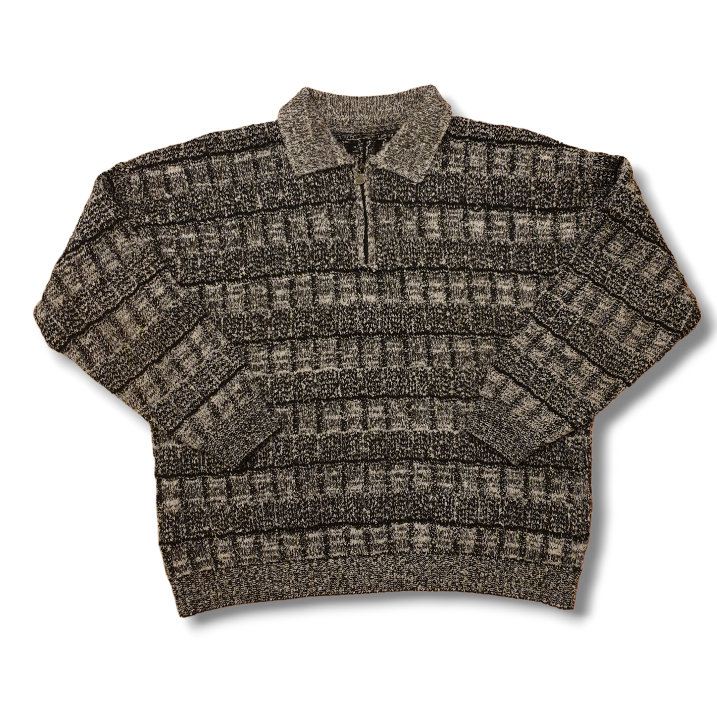 Vintage Zip Sweater XL