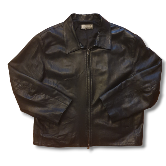 Vintage Leather Jacket M-L