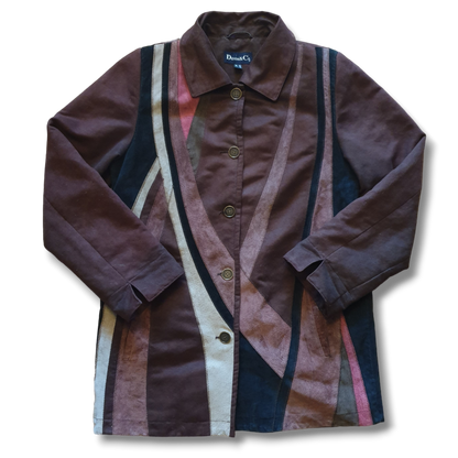 Leather Coat Jacket M