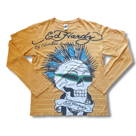 Ed Hardy Long Sleeve T-Shirt L