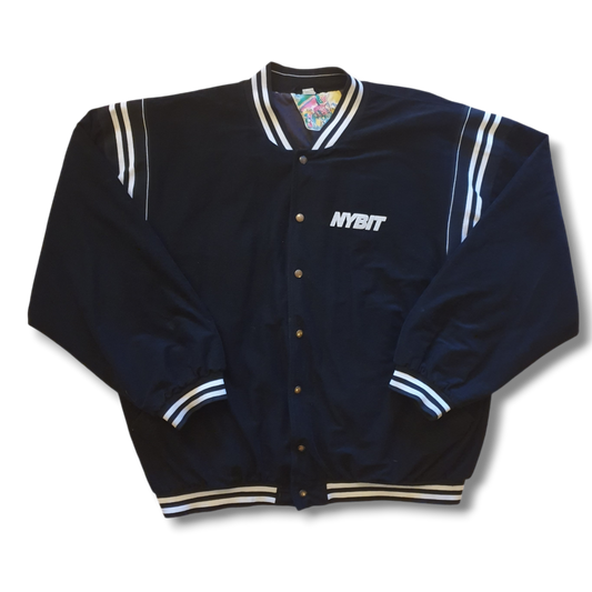 90's NYBIT Estonian Basketball Team Bomber Jacket XXL