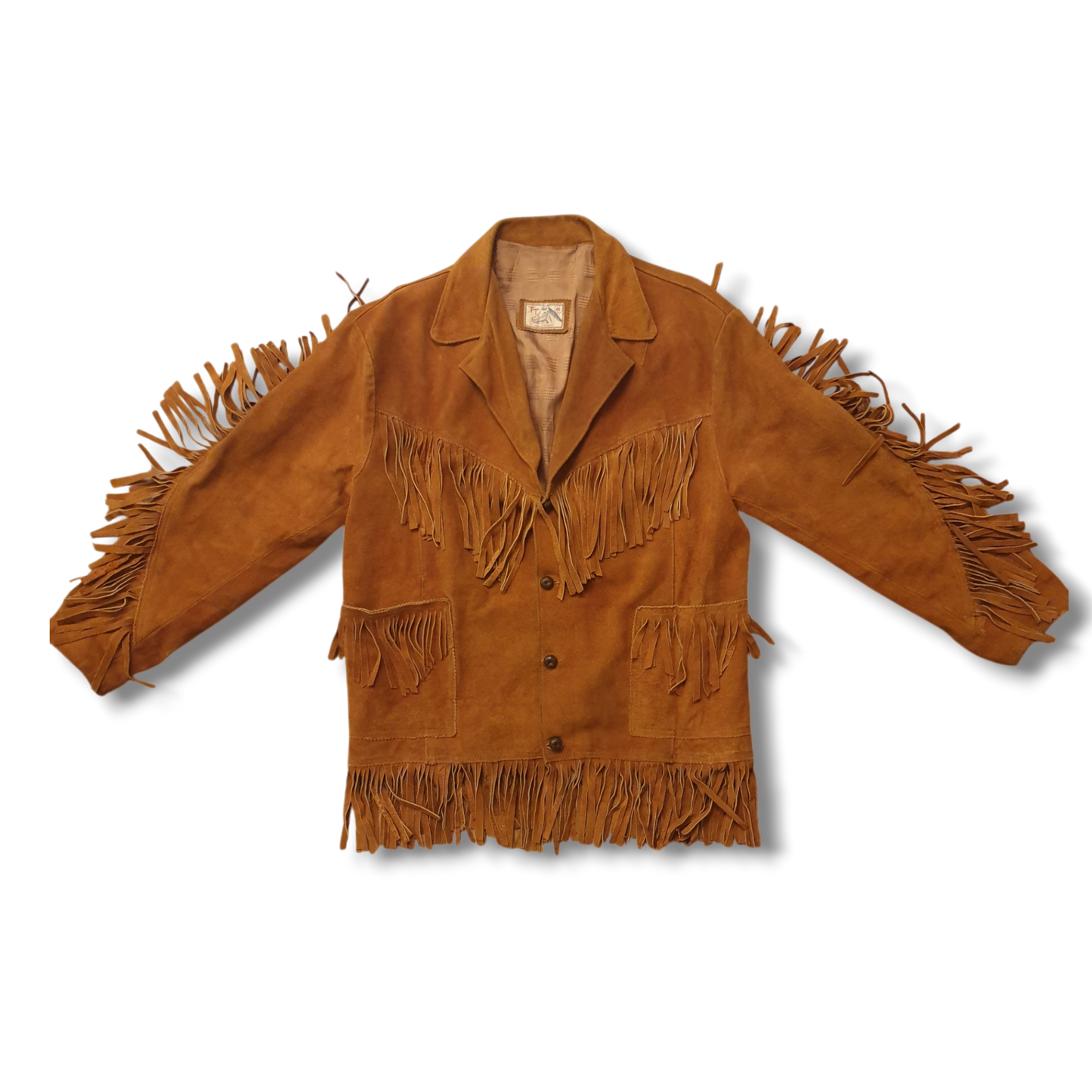 60's-70's TT Leather Cowboy Jacket M