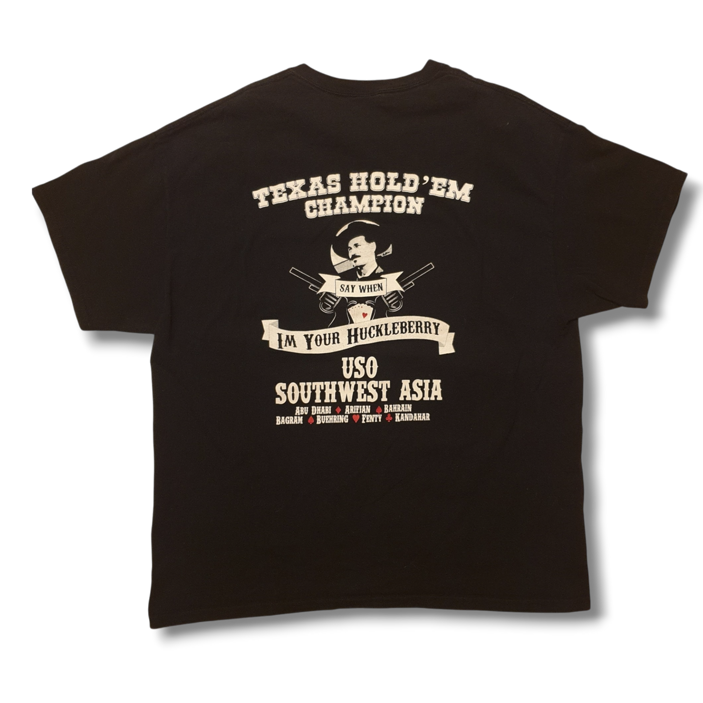 USO Texas Hold'em Poker T-Shirt XL