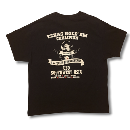 USO Texas Hold'em Poker T-Shirt XL