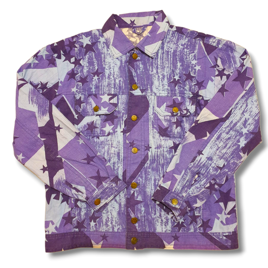 80's Texas Shirt / Light Jacket L