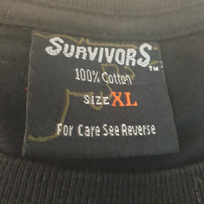 Survivors Skeleton T-Shirt XL