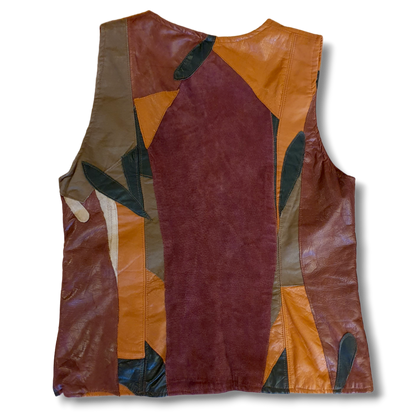 70's Handmade Hippie Vest M-L